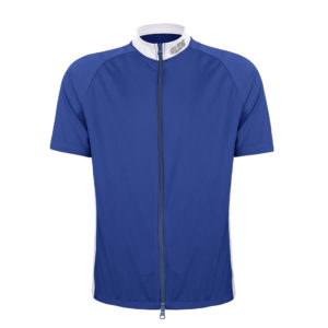 Men's Fullzip Jersey - Navy/White