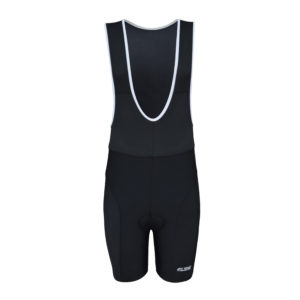 Men’s Shorts Bib Gel Pad - Black/White